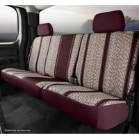 FIA-TR42-34 WINE | 11-16 F250/F350/F450/F550 TR REAR 40/60 SEAT COVER WINE