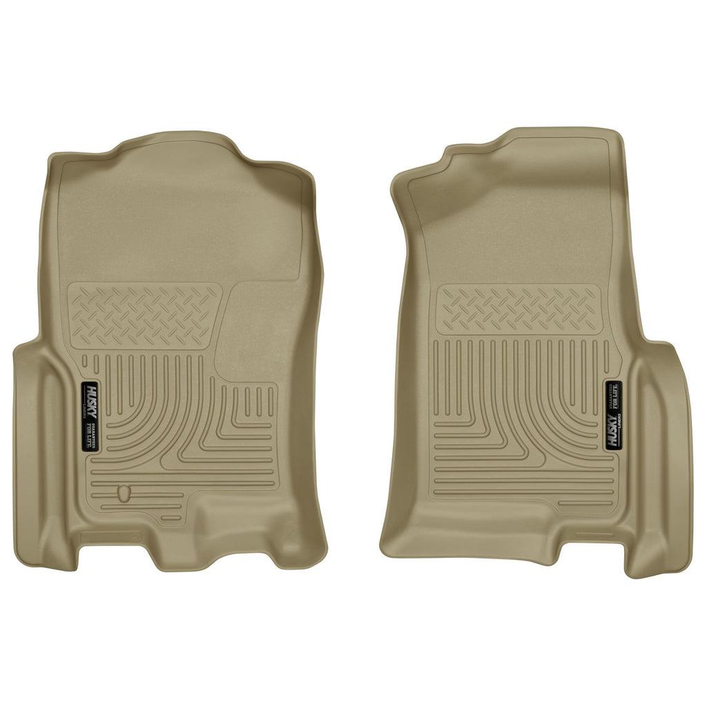 Husky Liners 18393 | Husky Liners Front Floor Liners, Fits 07-10 EXPEDITION/NAVIGATOR WEATHERBEATER SERIES TAN