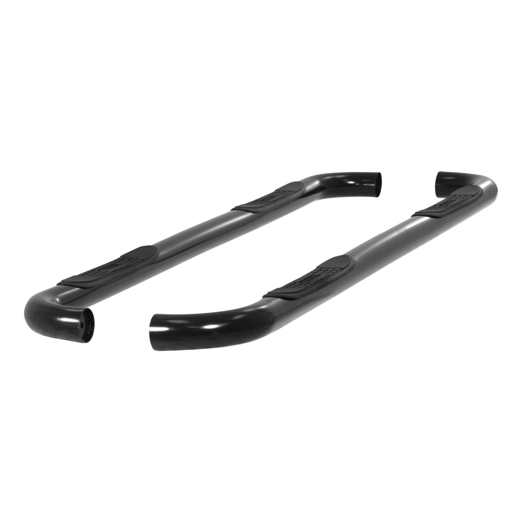 3" Round Black Steel Side Bars Select Ford Explorer Sport Trac