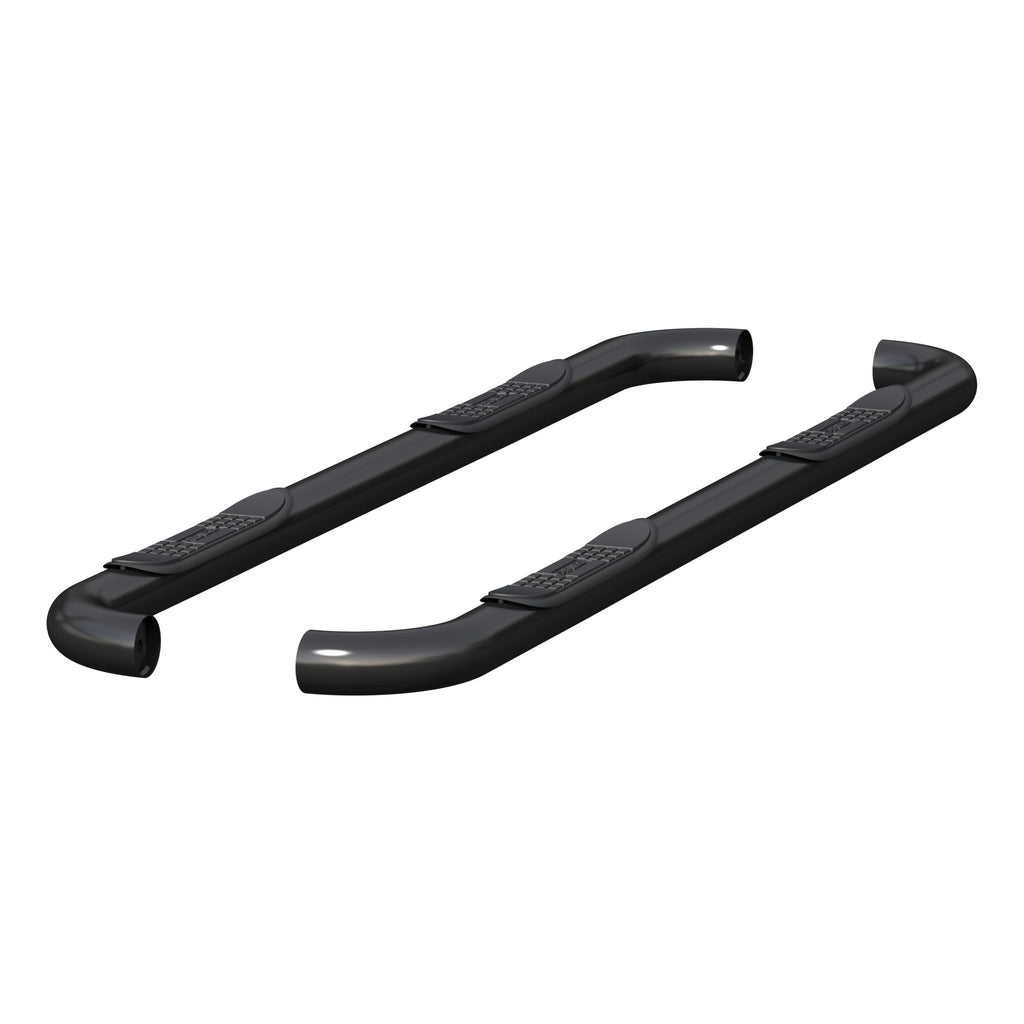 3" Round Black Stainless Side Bars Select Dodge Ram 1500 2500 3500