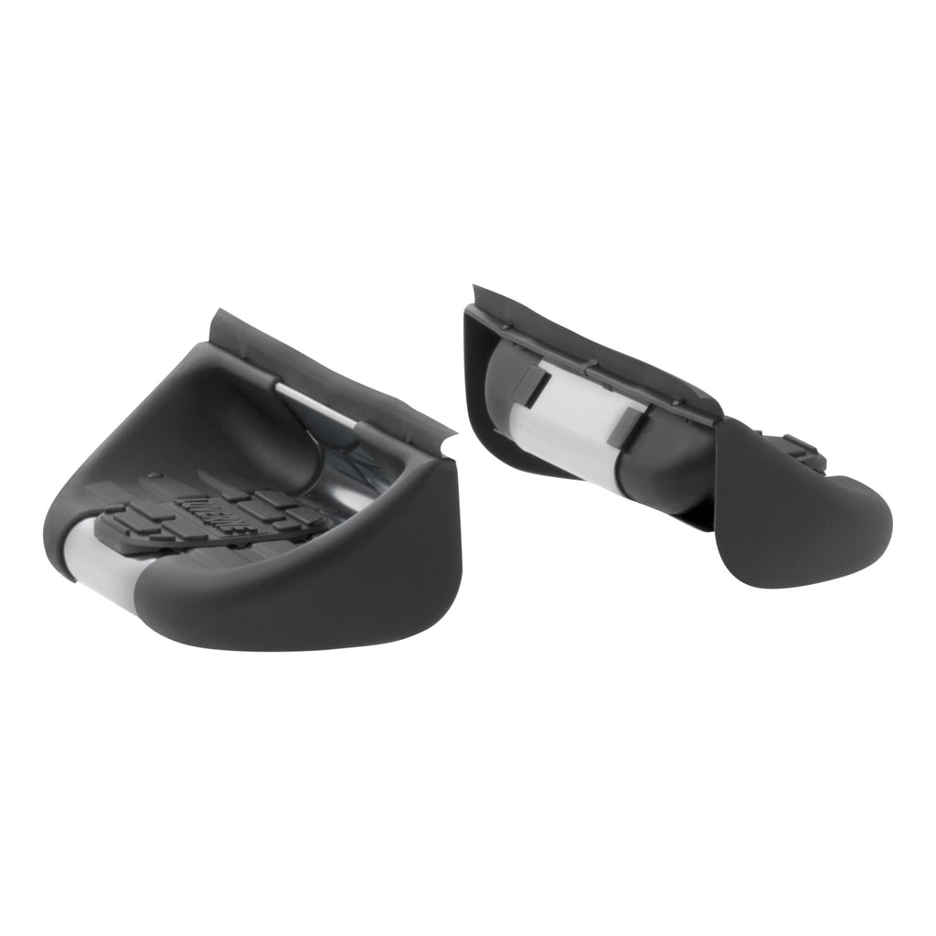 Polish Stainless Steel Side Entry Step Box Extensions Select Ford F-250 F-350