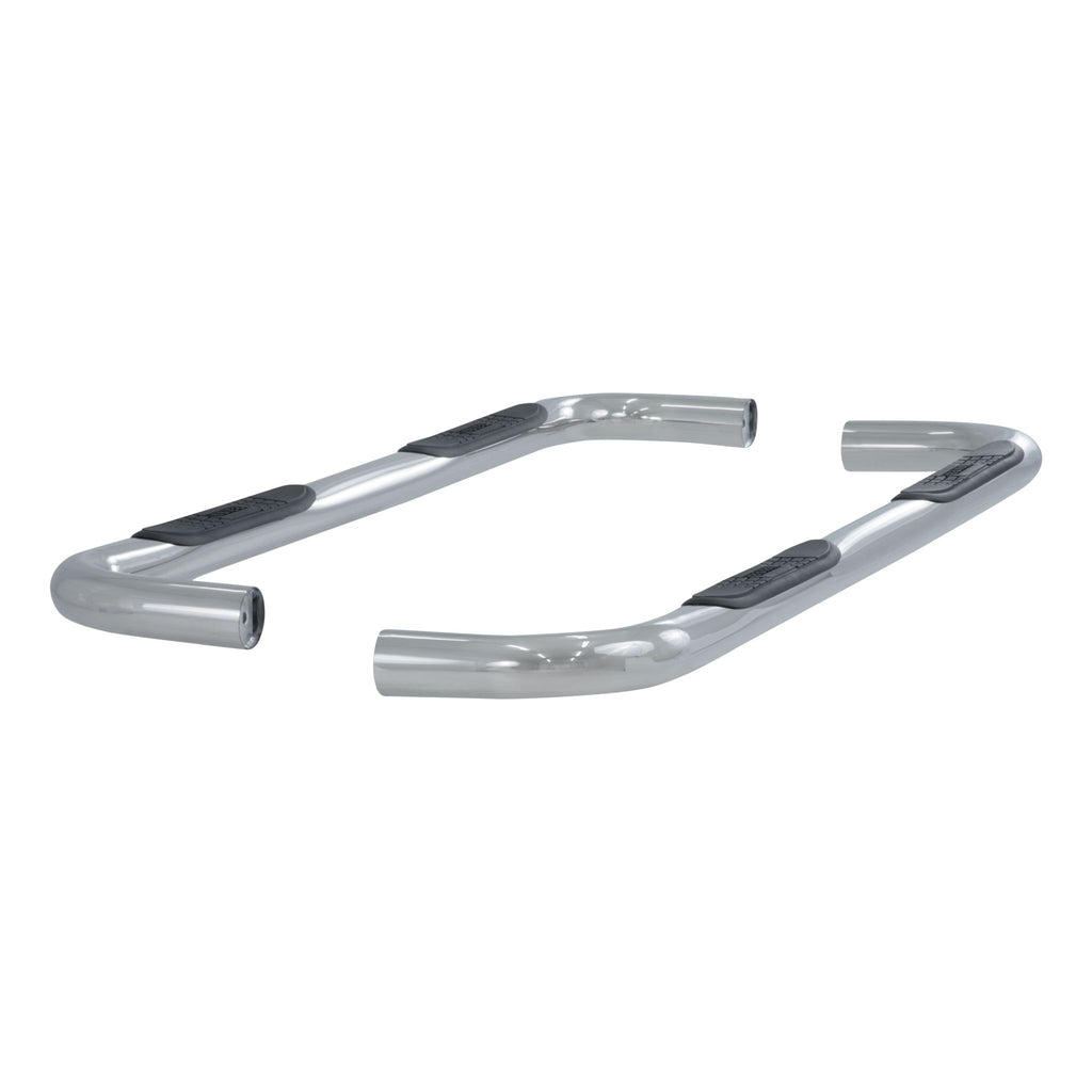 3" Round Polished Stainless Side Bars Select Dodge Ram 1500 2500 3500
