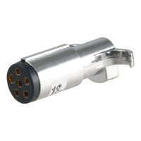6-Way Round Connector Plug (Trailer Side Chrome Plastic)