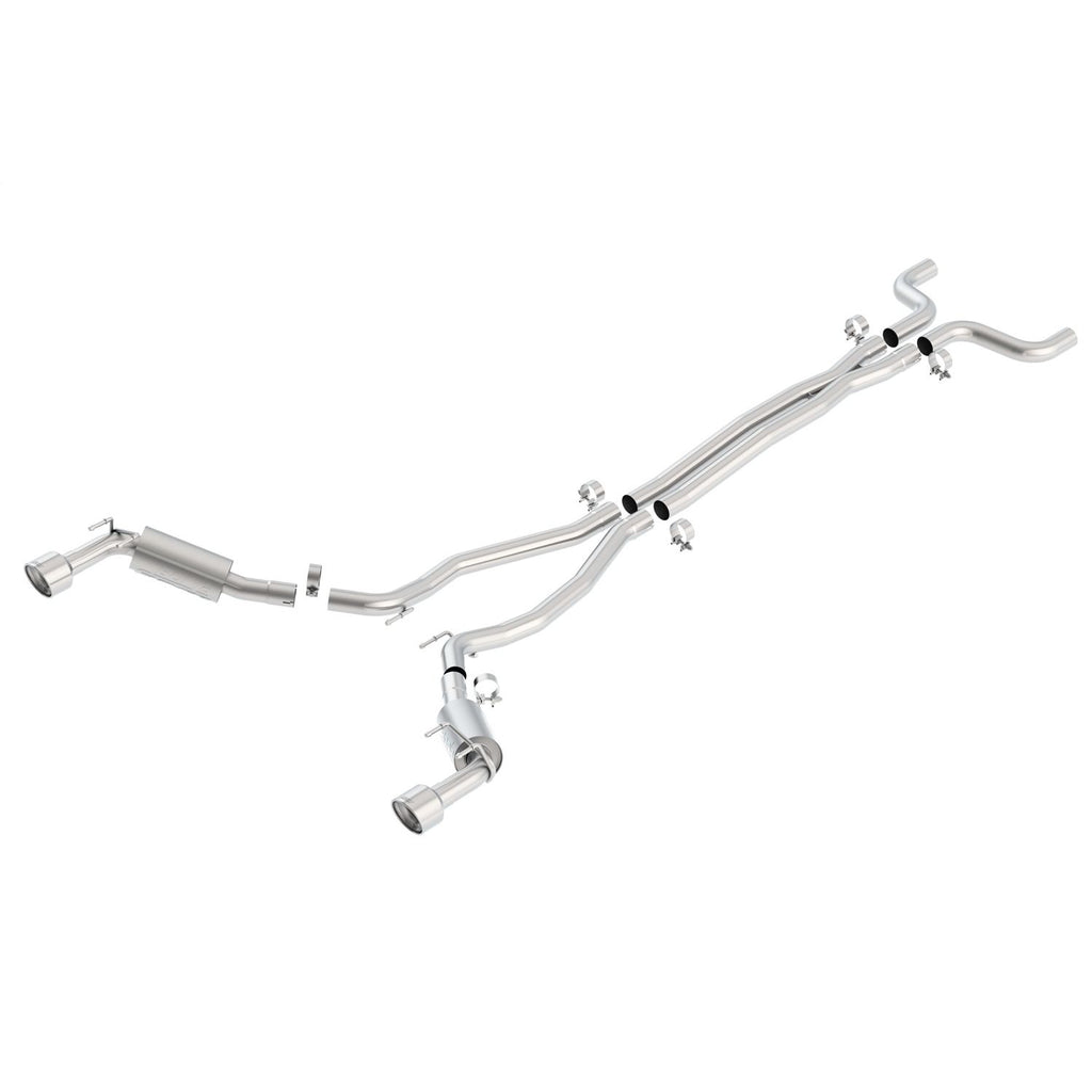 Borla 140280 | Borla S-Type Cat-Back  Exhaust System for 2010-2013 Chevrolet Camaro SS 6.2L V8 Automatic and Manual Rear Wheel Drive 2-Door Coupe; Convertible.