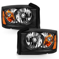 ANZO USA-111454 | Crystal Headlights; Black Housing; Clear Lens; Pair