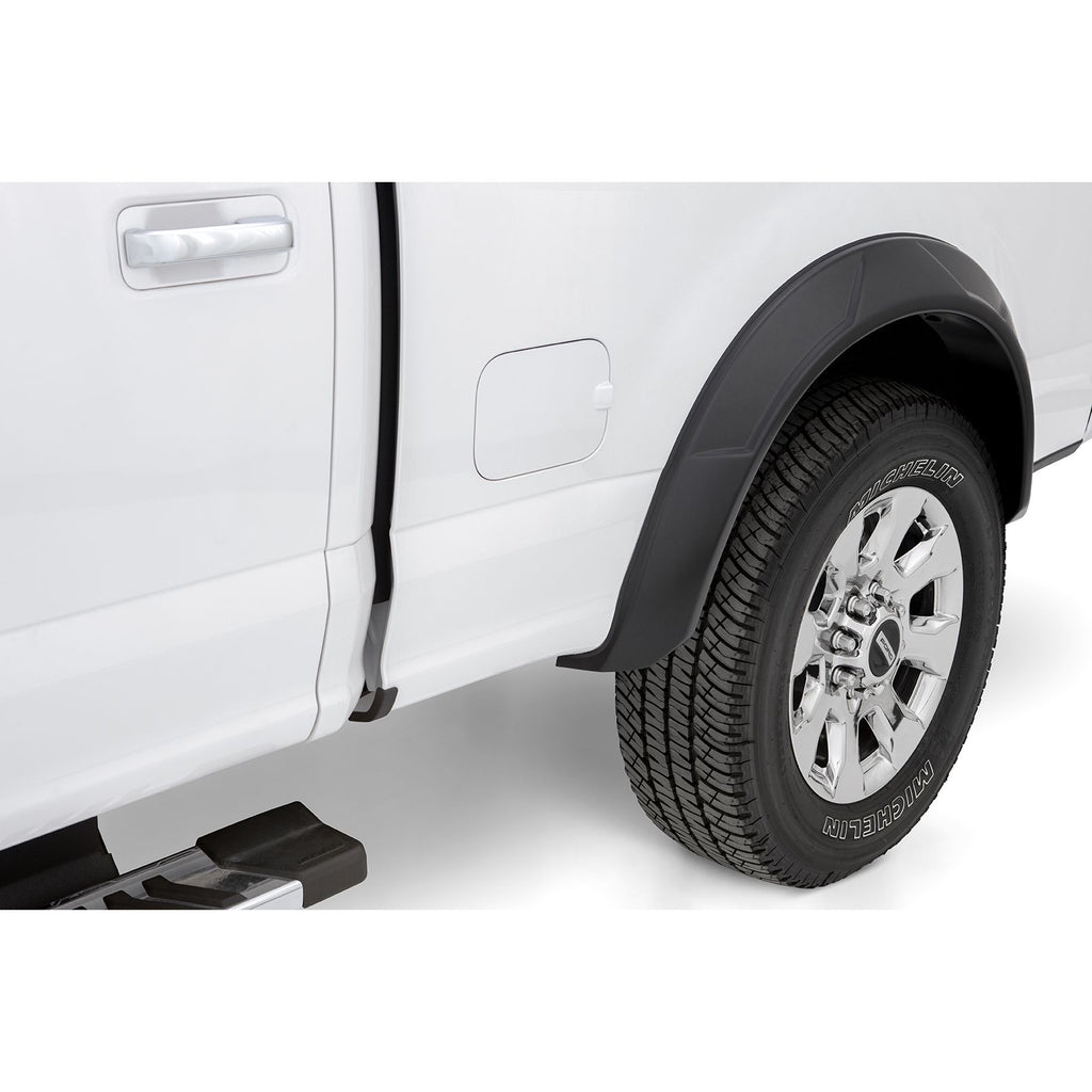 Bushwacker 20126-02 DRT Style Fender Flares; Rear for 2017-2020 Ford F-250/F-350 Super Duty