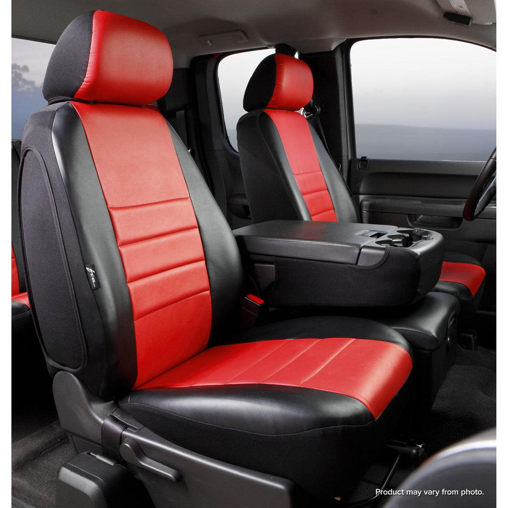 FIA-SL68-36 RED | SL FRONT 40/20/40 SEAT COVER SILVERADO/SIERRA 1500 (NEW BODY STYLE) 19