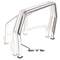 Go Rhino - 96001C - Go Rhino! Bed Bars - inAin Additional Bar