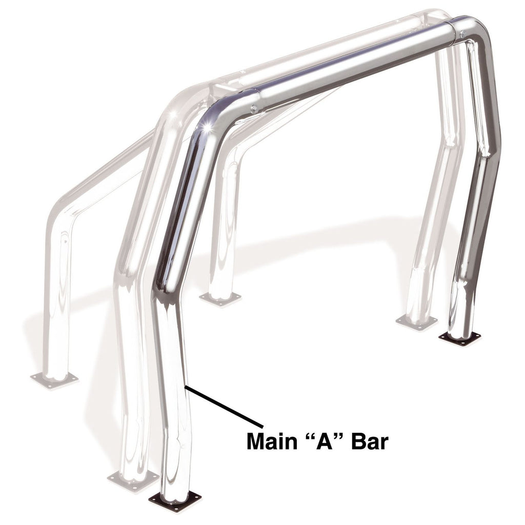 Go Rhino - 94001C - Go Rhino! Bed Bars - inAin Additional Bar