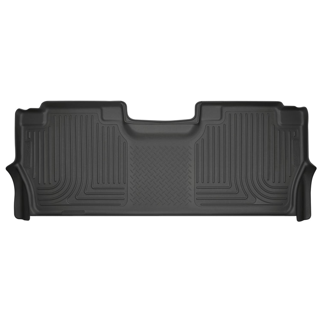 Husky Liners 14401 | Husky Liners 2nd Seat Floor Liner, Fits 17-C F250/F350 SUPER DUTY WEATHERBEATER SERIES 2ND SEAT FLOOR LINERS