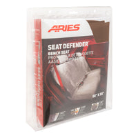 Seat Defender 58" x 55" Removable Waterproof Brown Bench Seat Cover