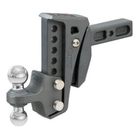 Rebellion XD Adjustable Cushion Hitch (2" Shank 2" 2-5/16" Balls 15K)
