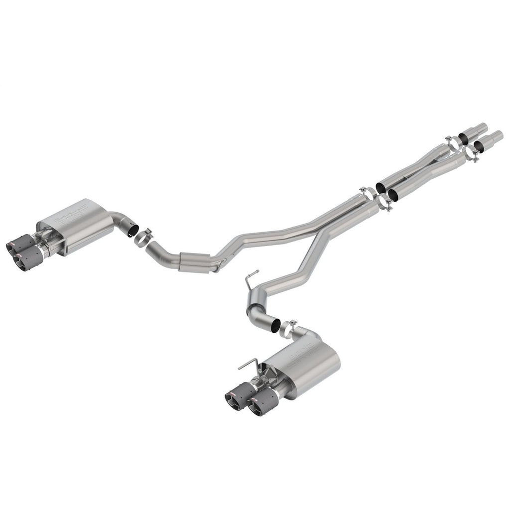 Borla 140742CF | Borla Cat-Back Exhaust System - S-Type