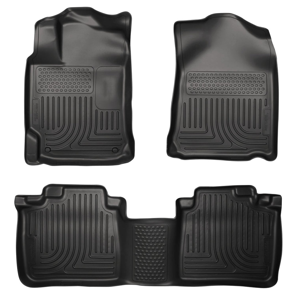 Husky Liners 98961 | Husky Liners Front & 2nd Seat Floor Liners, Fits 13-15 ES300H/ES350 FITS STANDARD AND HYBRID ES MODELS FRONT/2ND SEAT FLOOR LIN