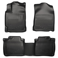 Husky Liners 98961 | Husky Liners Front & 2nd Seat Floor Liners, Fits 13-15 ES300H/ES350 FITS STANDARD AND HYBRID ES MODELS FRONT/2ND SEAT FLOOR LIN
