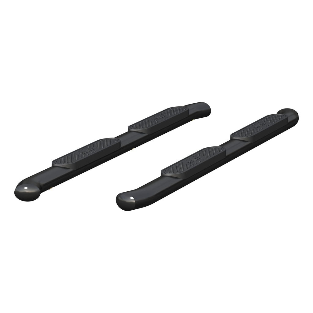 4" Black Steel Oval Side Bars Select Dodge Ram 1500