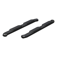 4" Black Steel Oval Side Bars Select Dodge Ram 1500