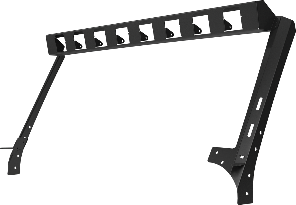 Go Rhino - 738300T - WLF Windshield Light Frame - Eight 3in Cubes