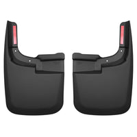 Husky Liners 58461 | Husky Liners Front Mud Guards, Fits 17-C F250/F350 SUPER DUTY W/O FLARES FRONT CUSTOM MUD GUARDS BLACK