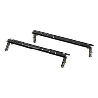 Universal 5th Wheel Base Rails 25K (4-Bolt Mount Gloss Black)