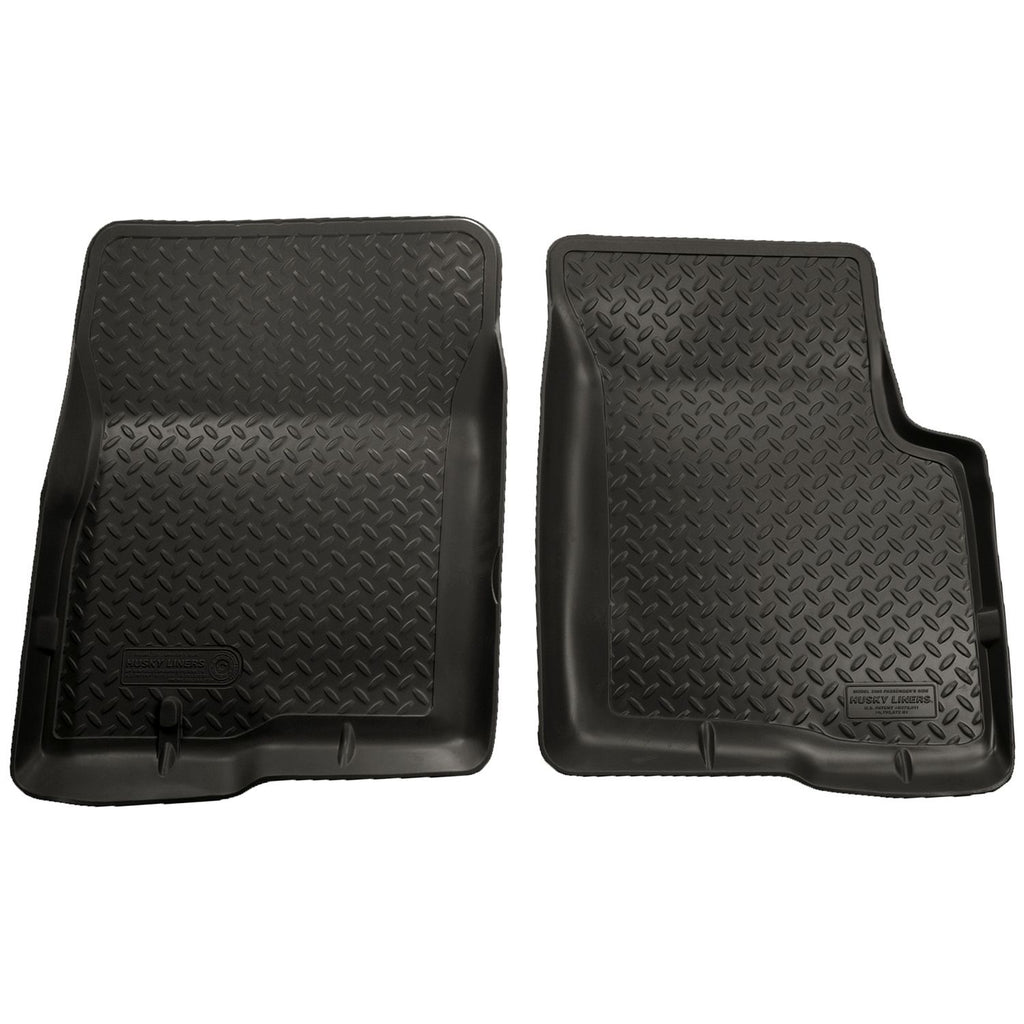 Husky Liners 33651 | Husky Liners Front Floor Liners, Fits 04-08 F150/LINCOLN MARK LT FLOOR LINER BLACK