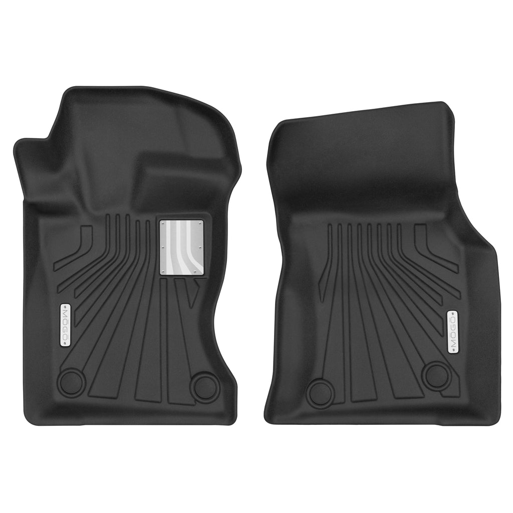 Husky Liners 70151 | Husky Liners Front Floor Liners, Fits 2017 JAGUAR XE BLACK FRONT ROW FRONT FLOOR LINERS