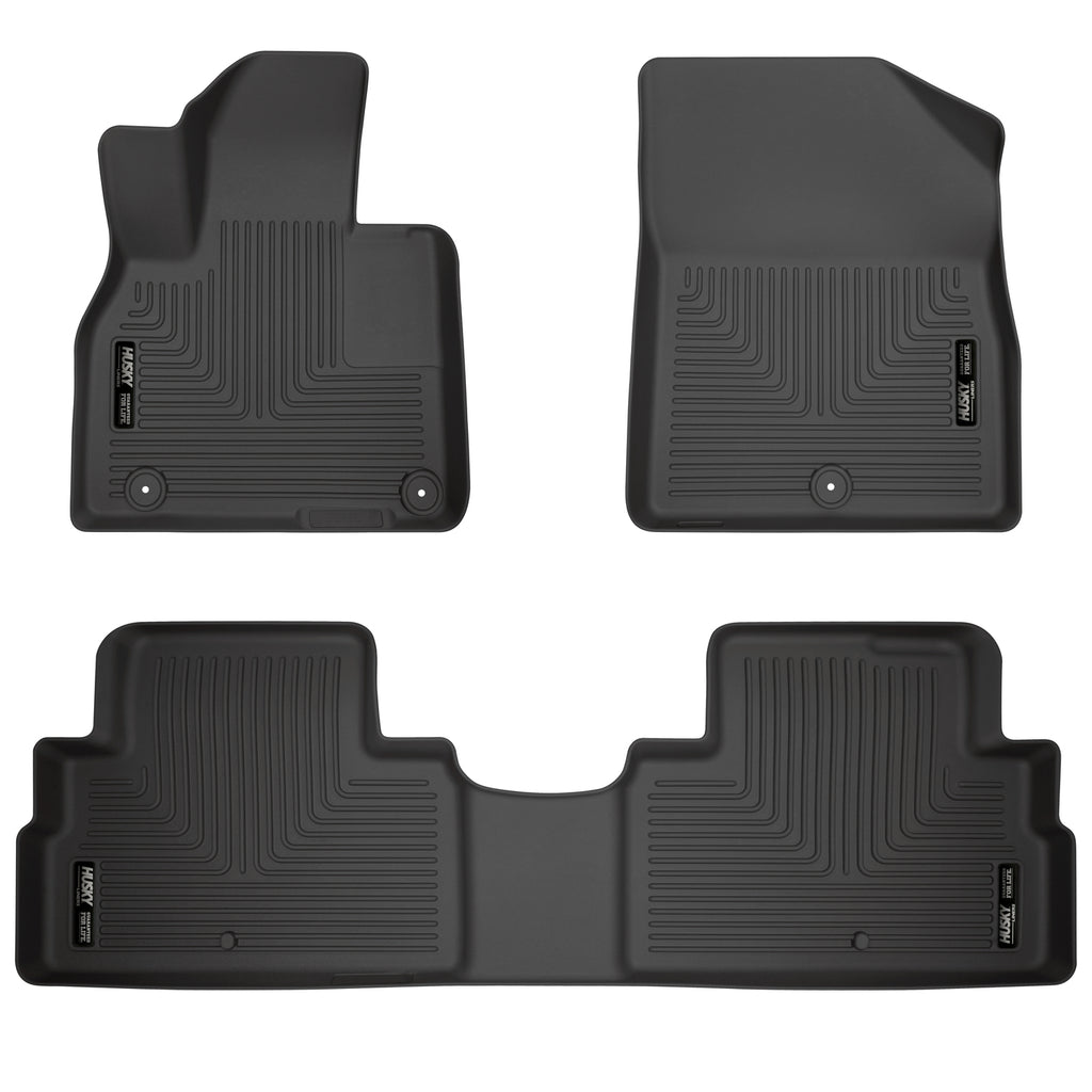 Husky Liners 95711 | Husky Liners Front & 2nd Seat Floor Liners, Fits 2020 Hyundai Palisade