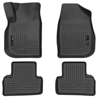 Husky Liners 98101 | Husky Liners Front & 2nd Seat Floor Liners, Fits 05-10 COBALT 4-DOOR FRONT & 2ND SEAT LINER BLACK