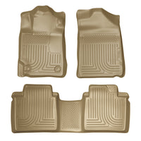 Husky Liners 98513 | Husky Liners Front & 2nd Seat Floor Liners, Fits 07-11 CAMRY FRONT AND SECOND SEAT LINER TAN