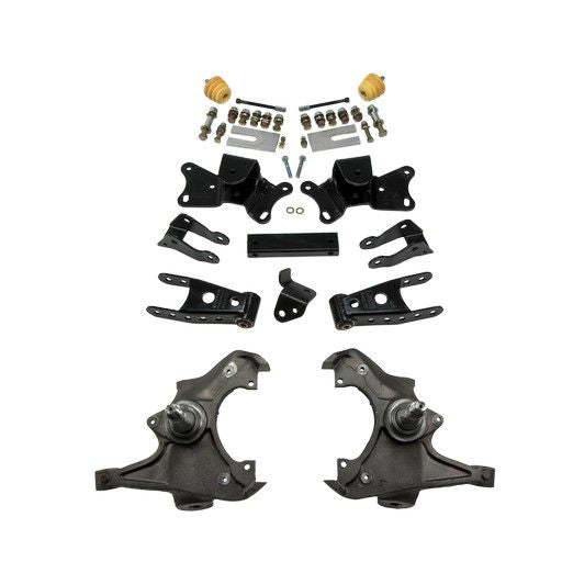 BELLTECH 726 LOWERING KITS  Front And Rear Complete Kit W/O Shocks 1988- Chevrolet Silverado/Sierra C3500 (Ext Cab Dually) 3 in. F/4 in. R drop W/O Shocks