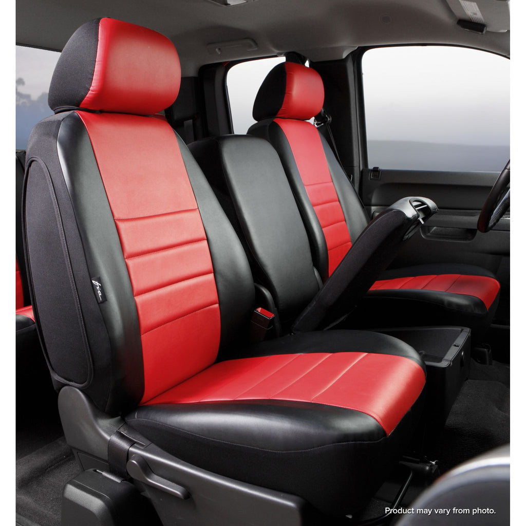 FIA-SL69-42 RED | 14-16 TUNDRA SL FRONT 40/20/40 SEAT COVER RED
