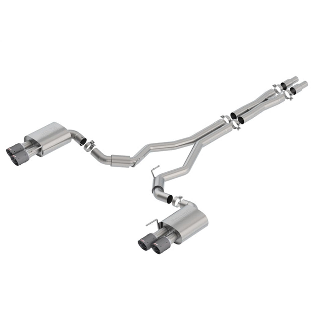 Borla 140745CF | Borla Cat-Back Exhaust System - S-Type