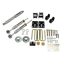 BELLTECH 982SP LOWERING KITS  Front And Rear Complete Kit W/ Street Performance Shocks 2009-2013 Ford F150 Std. Cab 2wd Short Bed +1 in. to -3 in. F/4 in. R drop W/ Street Performance Shocks
