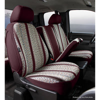 FIA-TR47-28 WINE | 11-16 F250/F350/F450/F550 SUPER DUTY HD TR FRONT 40/20/40 SEAT COVER WINE