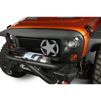Rugged Ridge OMI-12034.31 | Spartan Grille Kit, Star; 07-16 Jeep Wrangler JK
