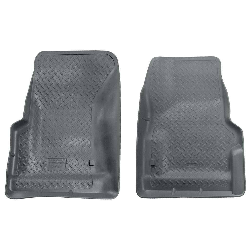 Husky Liners 31732 | Husky Liners Front Floor Liners, Fits 97-06 WRANGLER FLOOR LINER GREY