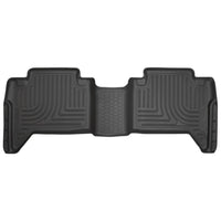 Husky Liners 14951 | Husky Liners 2nd Seat Floor Liner, Fits 16-C TACOMA CREW CAB MANUAL/AT TRANSMISSION 2ND SEAT FLOOR LINER WEATHERBEATER