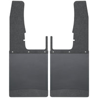 Husky Liners 17103 | Husky Liners Kick Back Mud Flaps Front 12 Wide - Black Top and Black Weight, Fits 09-C DODGE,RAM KICK BACK MUD FLAPS FRONT 12IN WIDE - BLACK TOP AND BLACK WEIGHT