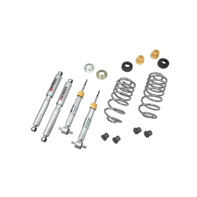 BELLTECH 738SP LOWERING KITS  Front And Rear Complete Kit W/ Street Performance Shocks 2007-2014 Chevrolet Tahoe/Suburban/Yukon (w/out Factory Autoride 2WD/4WD) +1 in. to -2 in. F/3 in. or 4 in. R drop W/ Street Performance Shocks