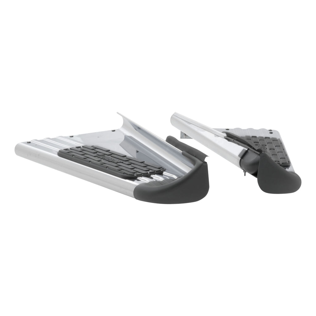 Polish Stainless Steel Side Entry Step Box Extensions Select Ram 3500
