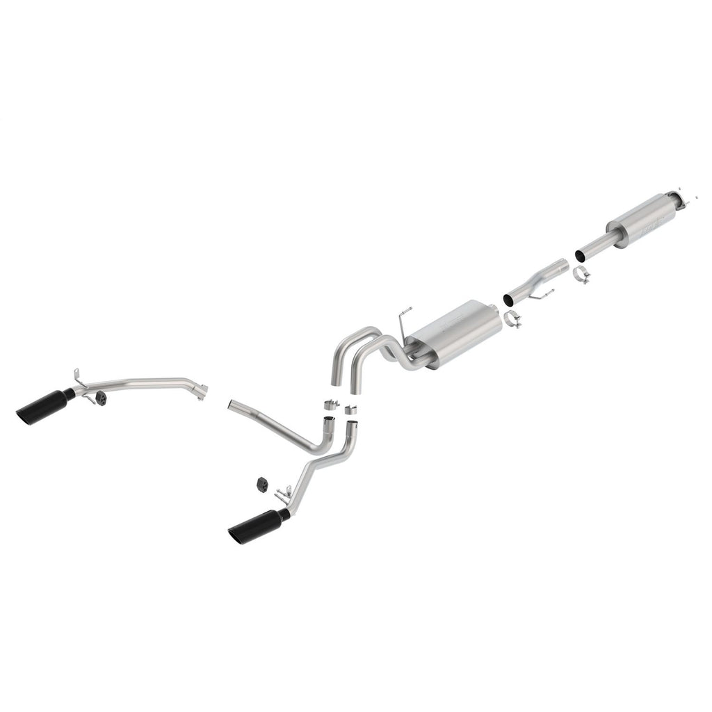 Borla 140416BC | Borla Cat-Back Exhaust System - S-Type