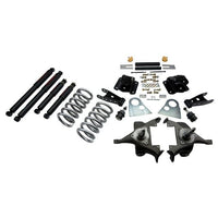 BELLTECH 820ND LOWERING KITS  Front And Rear Complete Kit W/ Nitro Drop 2 Shocks 1994-1999 Dodge Ram 1500 (Ext Cab V8 Auto Trans Only) 3 in. F/4 in. R drop W/ Nitro Drop II Shocks