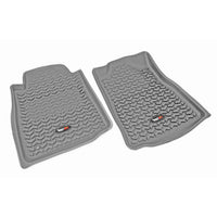 Rugged Ridge 84904.20 | Floor Liners, Front, Gray; 08-11 Toyota Sequoia/Tundra