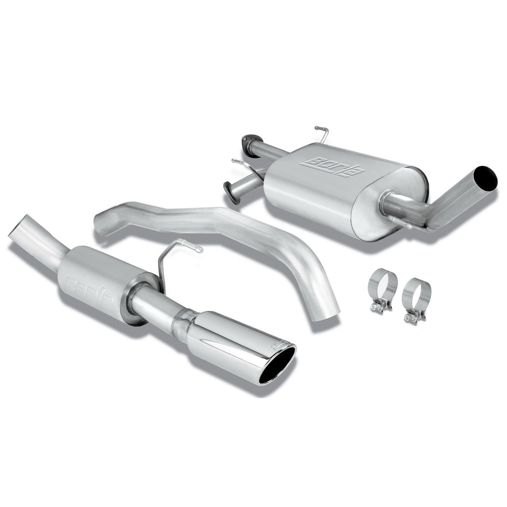 Borla 140277 | Borla Touring Cat-Back  Exhaust System for 2008-2019 Toyota Sequoia 5.7L V8 Automatic Transmission; 2 and 4WD; 4-Door.