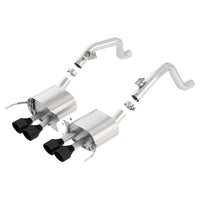Borla 11868CB | Borla S-Type Axle-Back Exhaust System for 2014-2019 Chevrolet Corvette (C7) 6.2L V8 Automatic; Manual Transmission; Rear Wheel Drive 2-Door WITHOUT NPP Dual Mode Exhaust.