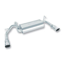 Borla 11755 | Borla Touring Axle-Back Exhaust System for 2007-2011 Jeep Wrangler 3.8L V6 Automatic; Manual Transmission; 2WD & 4WD 2 & 4 Door.