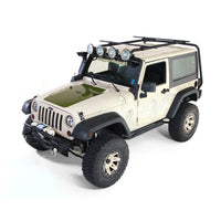 Sherpa Roof Rack Kit 2-Door; 07-16 Jeep Wrangler JK