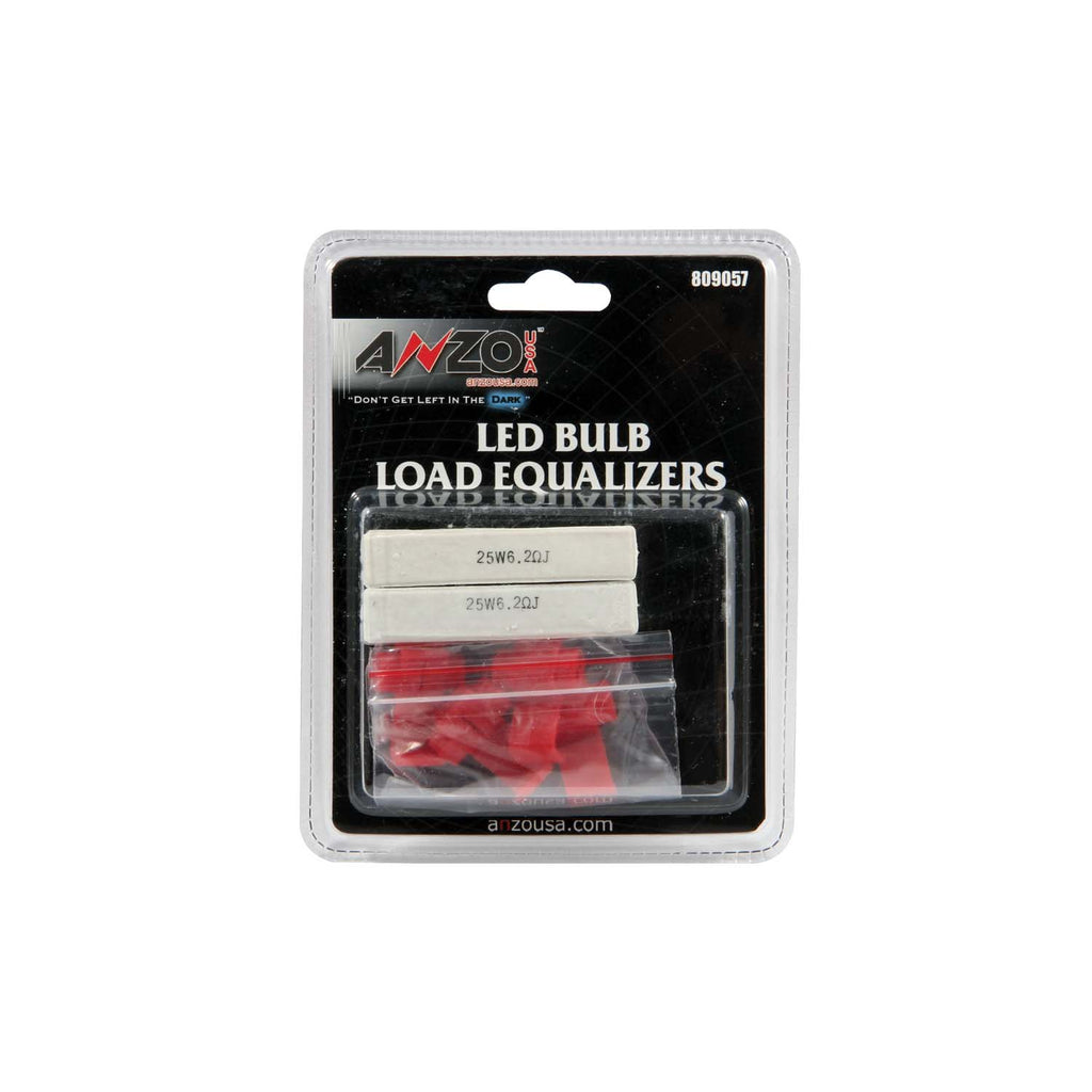 ANZO USA-809057 | LED Light Bulb Resistor Kit; 25W/6.2 OHM;Pair