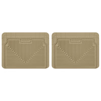 Husky Liners 52023 | Husky Liners 2nd Or 3rd Seat Floor Mats, Fits MISC. REAR FLOOR MATS RM TAN