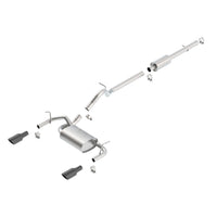 Borla 140459BC | Borla Cat-Back Exhaust System - Touring